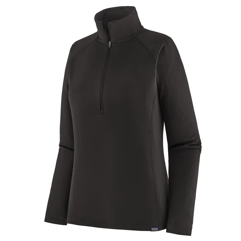 Patagonia Capilene MW Zip Neck Baselayer Women's - Black