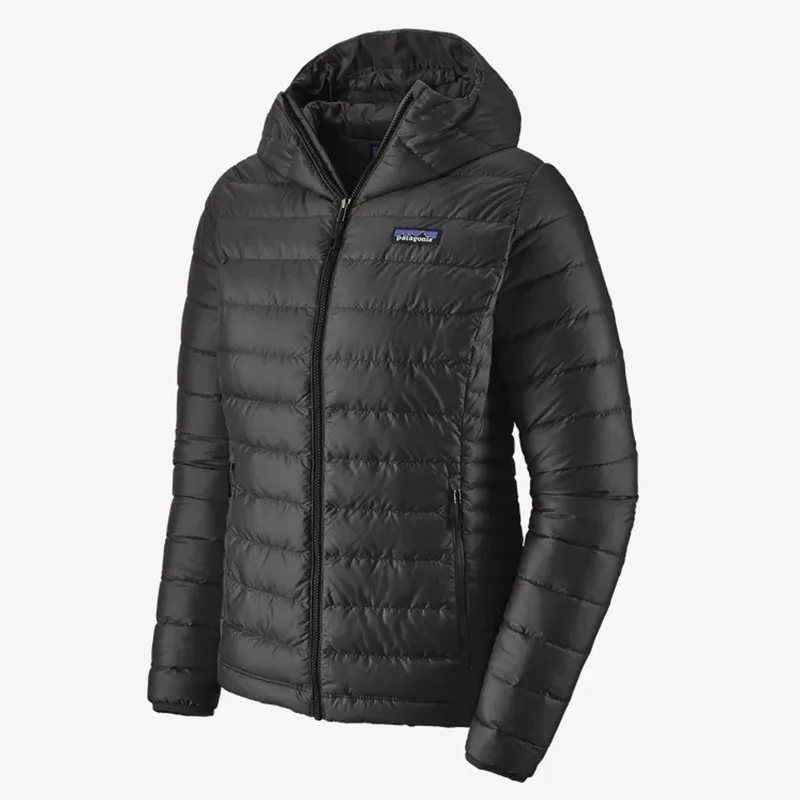 Patagonia Down Sweater Hoody Womens - Black Down Insulated Jacket