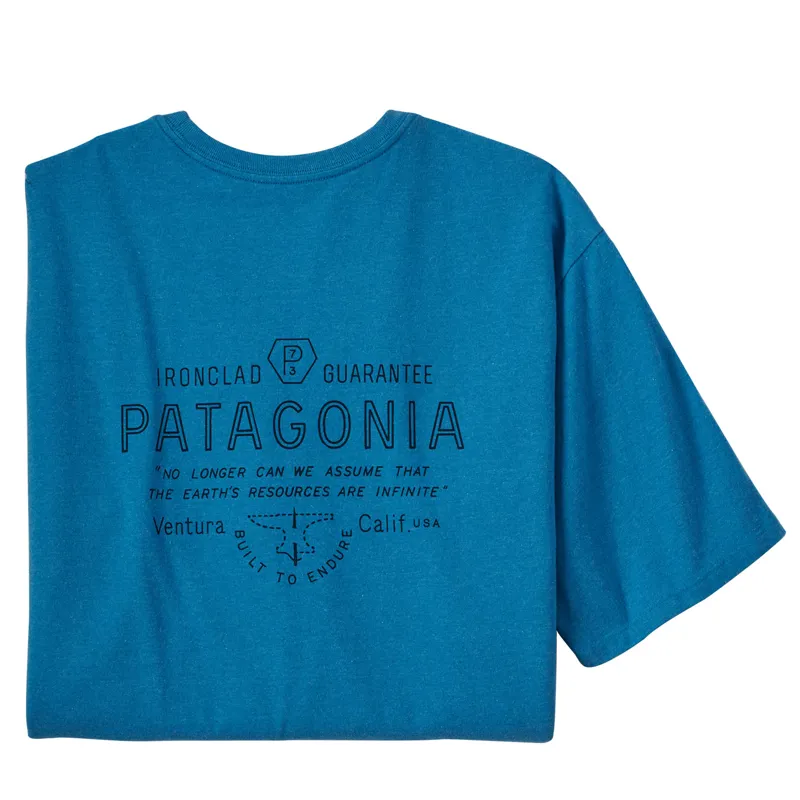 Patagonia Forge Mark Responsibili-Tee Men's - Anacapa Blue