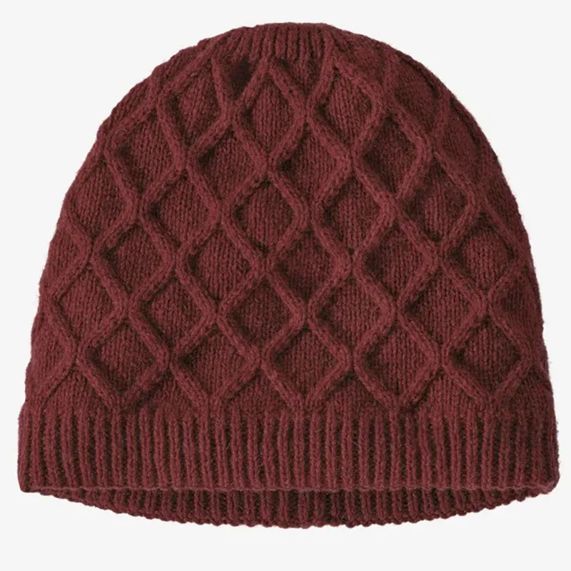 Patagonia Honeycomb Knit Beanie Womens Roamer Red