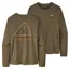 Patagonia Long-Sleeved Capilene Cool Daily Graphic Shirt Mens Slow Going: Basin Green X-Dye