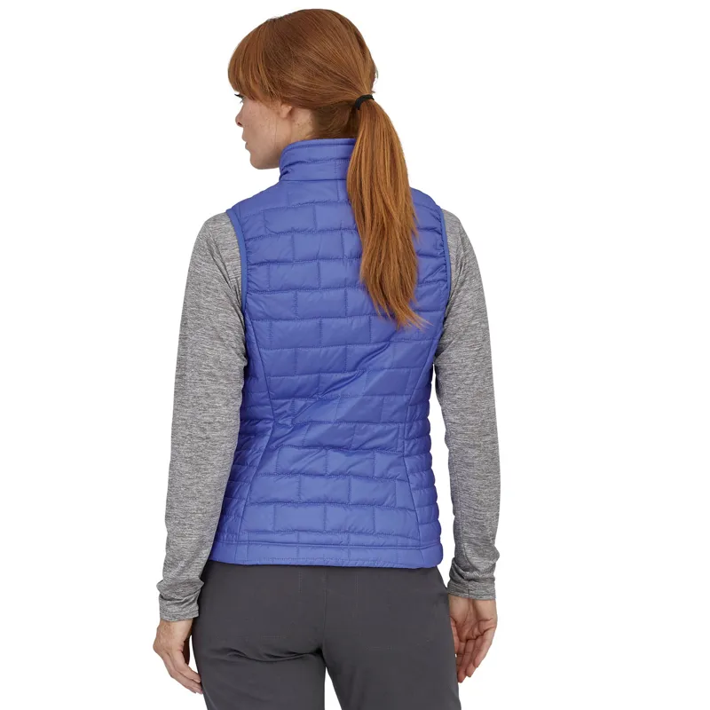 Patagonia Nano Puff Vest Womens - Float Blue Synthetic Insulated Gilet-2