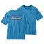 Patagonia P-6 Mission Organic T-Shirt Men's - Anacapa Blue