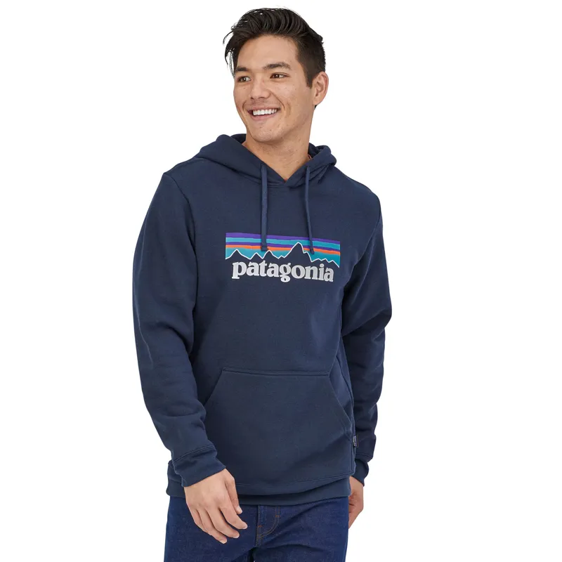 Patagonia P-6 Logo Uprisal Hoody Unisex New Navy Blue-1