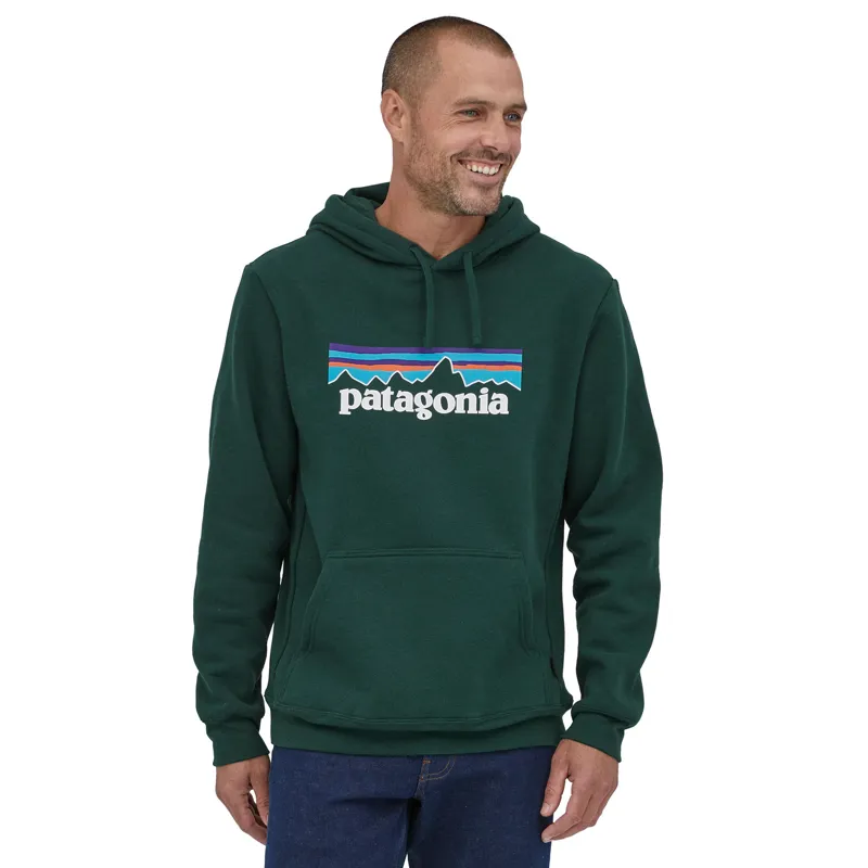 2023 Patagonia P-6 Logo Uprisal Hoody Unisex Pinyon Green-1