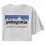  Patagonia P-6 Mission Organic T-Shirt Men's - White