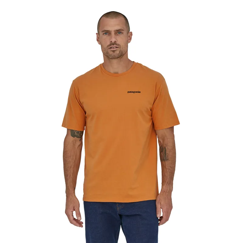 Patagonia P-6 Mission Organic T-Shirt Men's - Cloudberry Orange-1