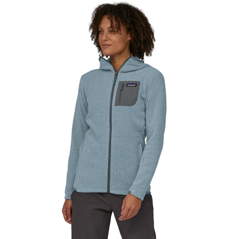 Patagonia R1 Air Full-Zip Hoody Women's - Steam Blue-1