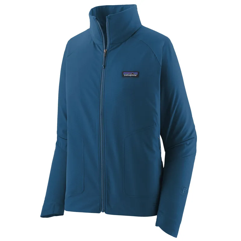 2023 Patagonia R1 CrossStrata Women's Lagom Blue Softshell Jacket 