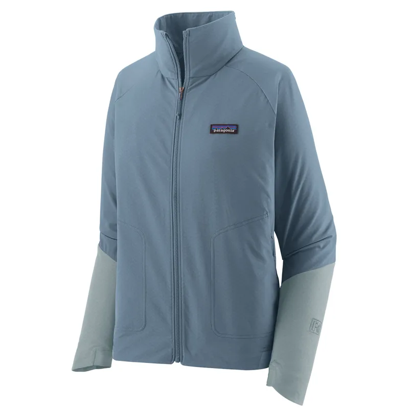 2023 Patagonia R1 CrossStrata Womens Softshell Jacket Light Plume Grey