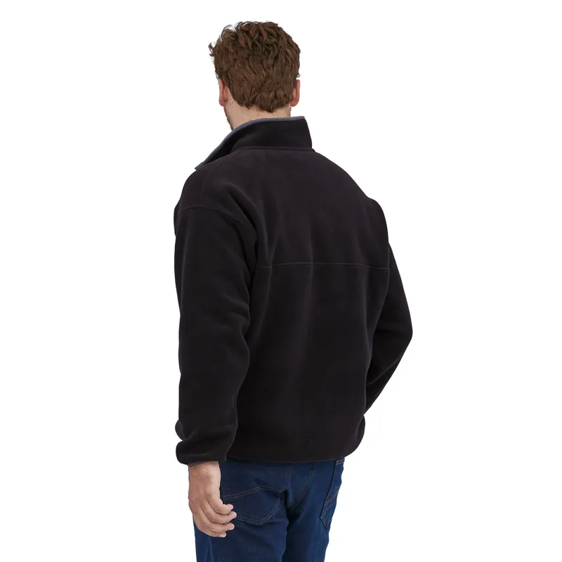 Patagonia Synchilla Snap-T Pullover Black / Forge Grey Men's Fleece-1