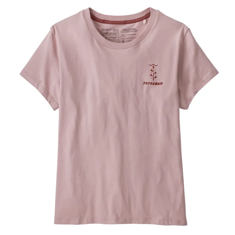 Patagonia 'We Need Seaweed' ROC T- Shirt Women's - Fuzzy Mauve-1