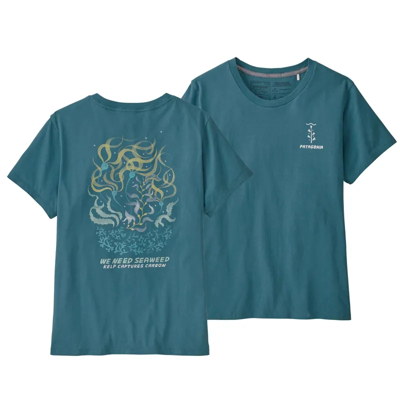Patagonia 'We Need Seaweed' ROC T- Shirt Women's - Abalone Blue