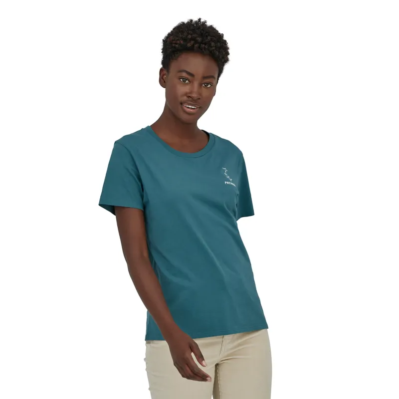Patagonia 'We Need Seaweed' ROC T- Shirt Women's - Abalone Blue-3