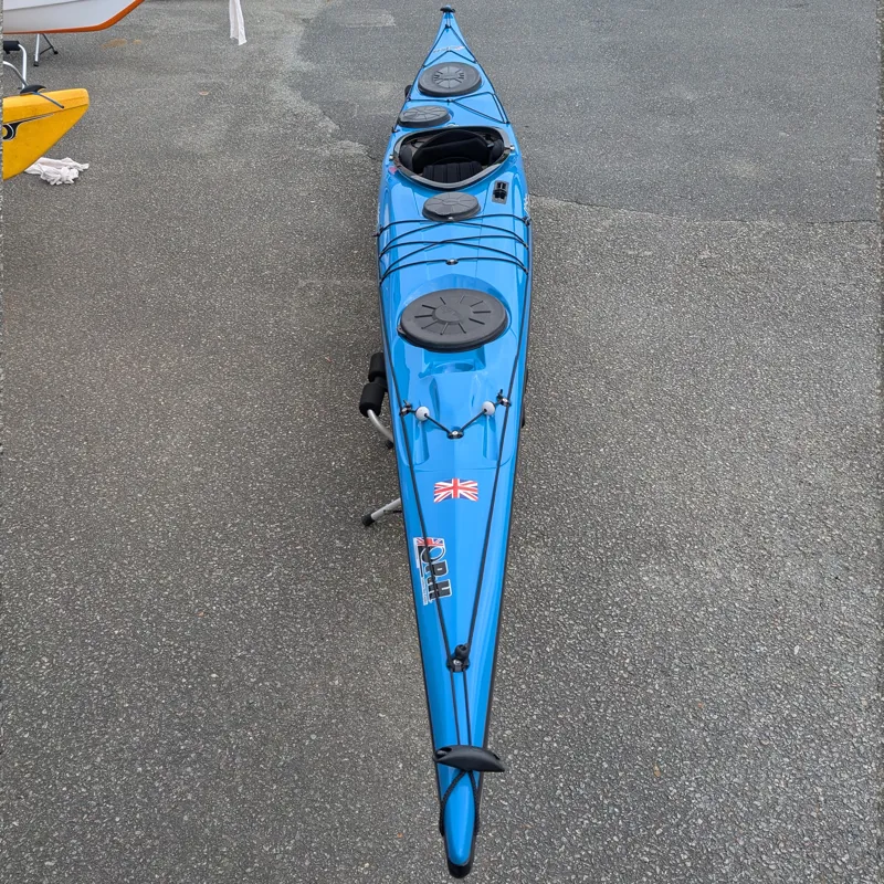 P and H Volan 158 Sea Kayak Classic Construction Blue-2