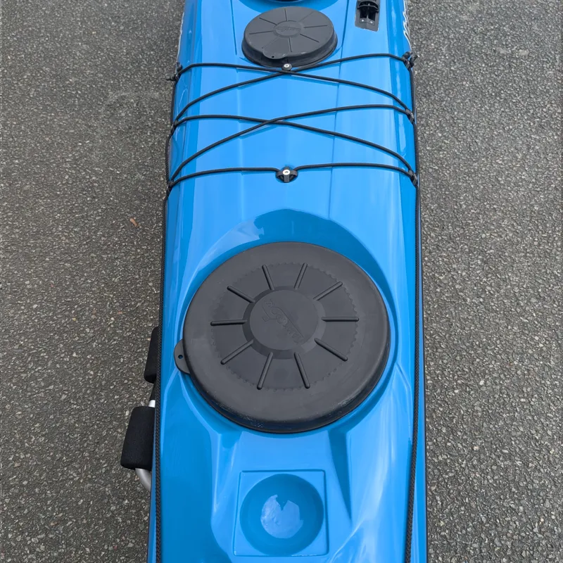 P and H Volan 158 Sea Kayak Classic Construction Blue-5