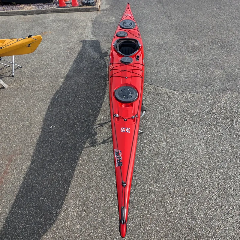 P and H Volan 160 Sea Kayak Classic Construction Red-2