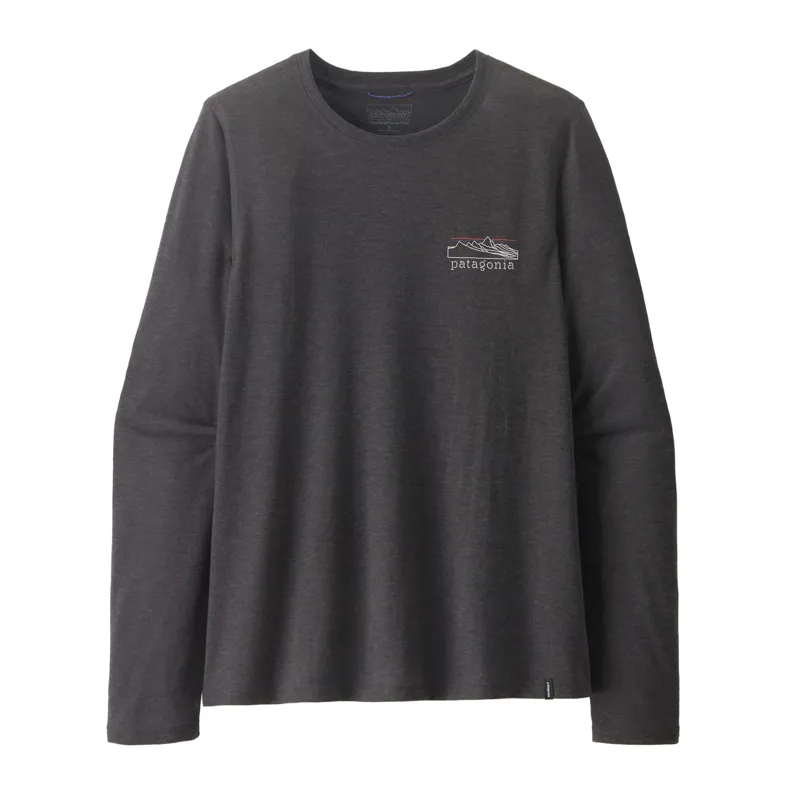 Patagonia Cap Cool Daily Long Sleeve Women's Stratapeaks Ink Black