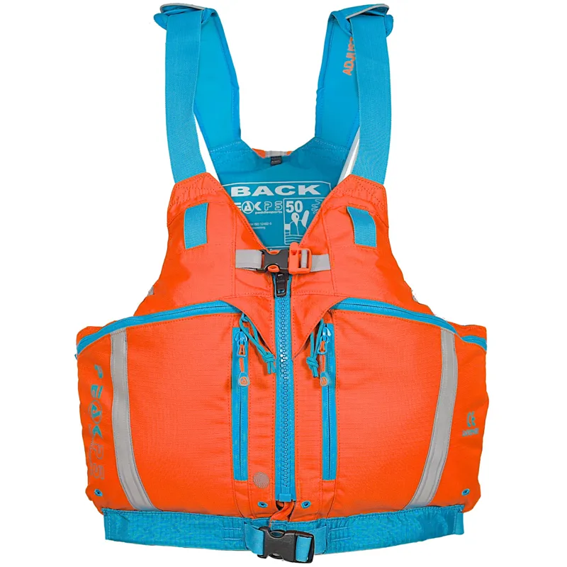 Peak PS Explorer Zip PFD Mens - Orange Sea Kayak / Touring Bouyancy Aid