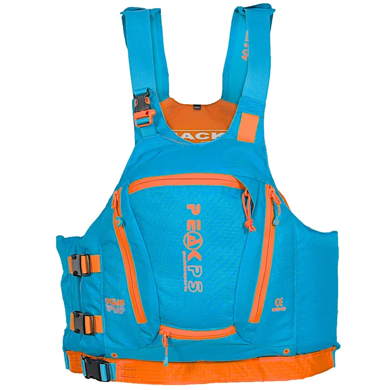 Peak PS Ocean Wrap PFD Womens - Blue Sea Kayak / Touring Bouyancy Aid