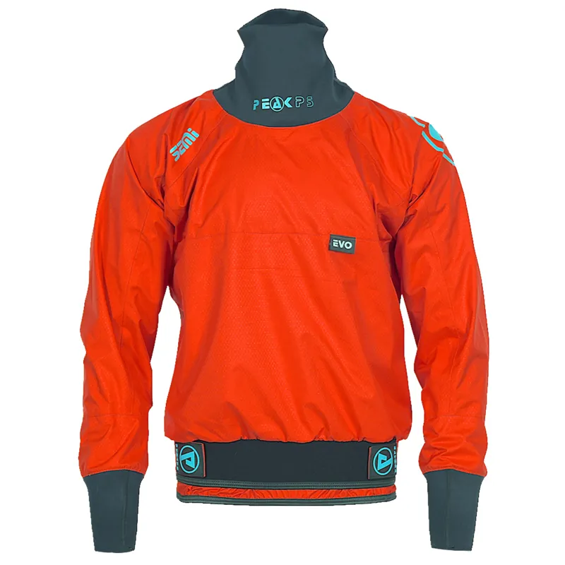 Peak PS Semi-Long Evo Jacket - Red Semi-Dry Kayaking Cag