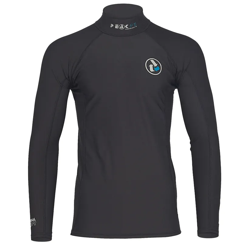 Peak PS Thermal Rashy Long Sleeve - Black Rash Vest