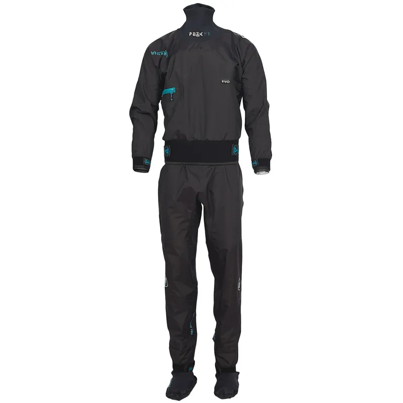 Peak PS Whitewater One Piece Suit Black - Men's Kayaking / Canoeing Suit