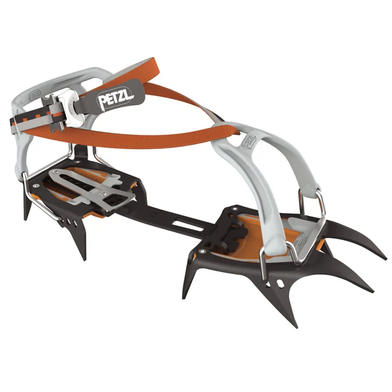 Petzl Irvis Flexlock Crampon - 10 Point Crampons for Walking and Mountaineering
