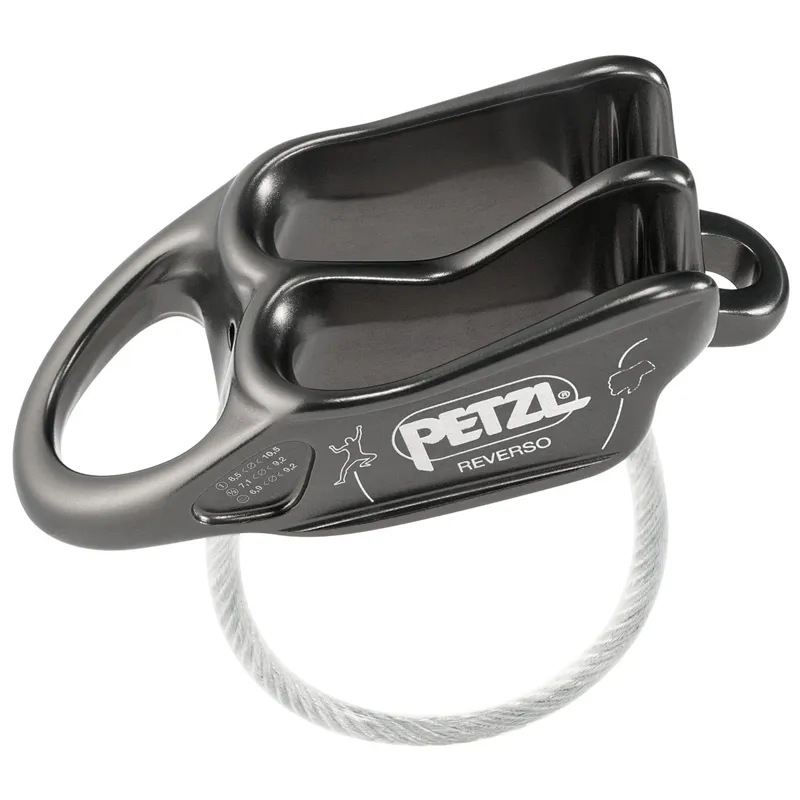 Petzl Reverso Belay Plate - Grey