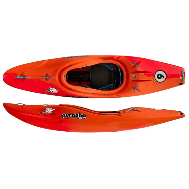 Pyranha 9R2 Large Whitewater Kayak - Orange Crush - Cosmetic Second