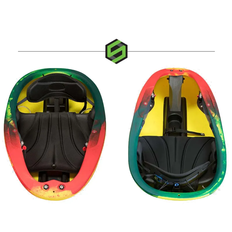 Pyranha Fusion Duo Double Kayak - Stout - Orange Soda-1