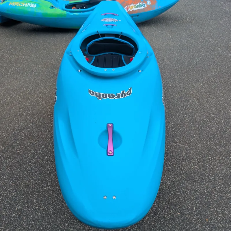 Pyranha Firecracker 242 Whitewater Kayak Blue-1