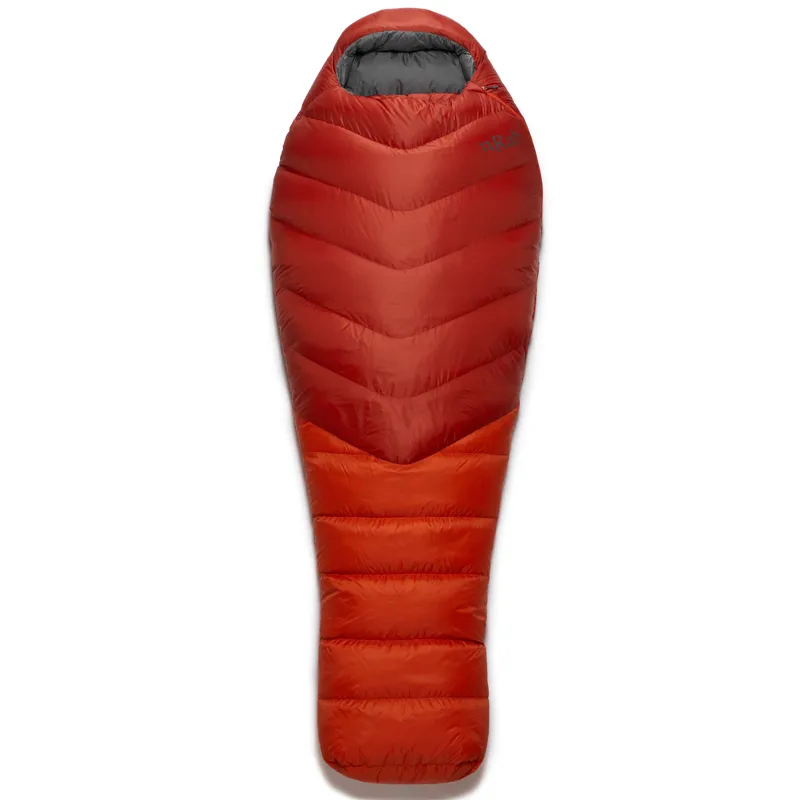  Rab Alpine 600  Sleeping Bag Down Insulation Red Clay 