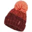 Braid Beanie Womens - Deep Heather Chunky Knit Bobble Hat
