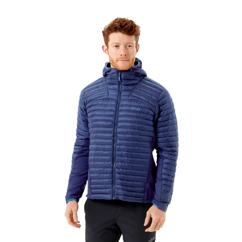 Rab Cirrus Flex 2.0 Hoody Mens - Nightfall Blue Lightweight Synthetic Insulated Jacket-1