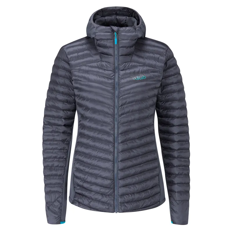 Rab Cirrus Flex 2.0 Hoody Womens - Steel Synthetic Insulated Jacket