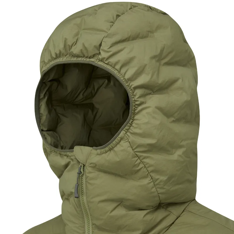 Rab Cubit Stretch Down Hoody Men's Chlorite Green Down Insulated Jacket-2