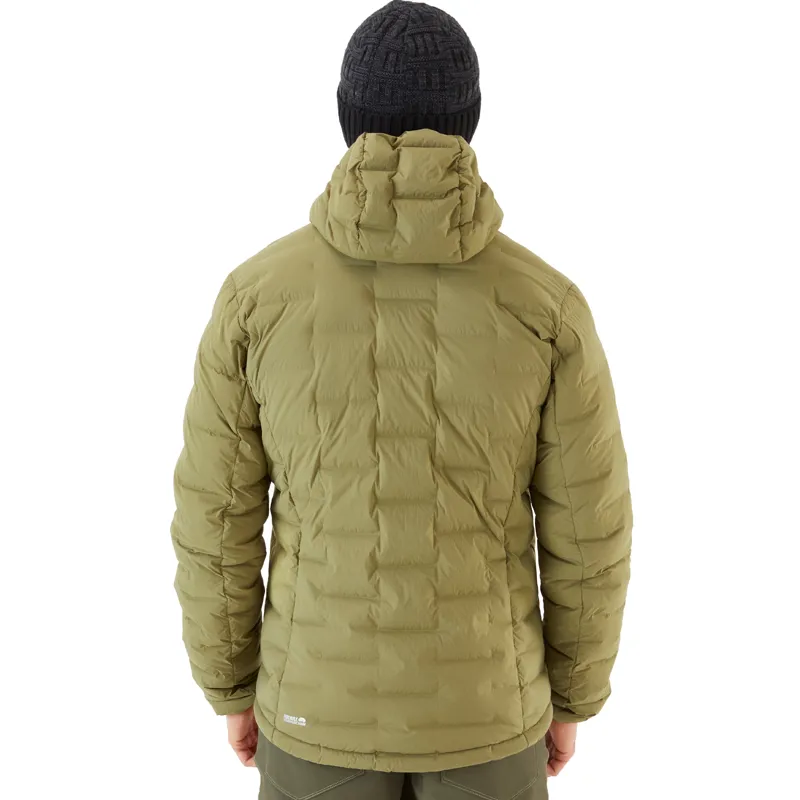 Rab Cubit Stretch Down Hoody Men's Chlorite Green Down Insulated Jacket-3