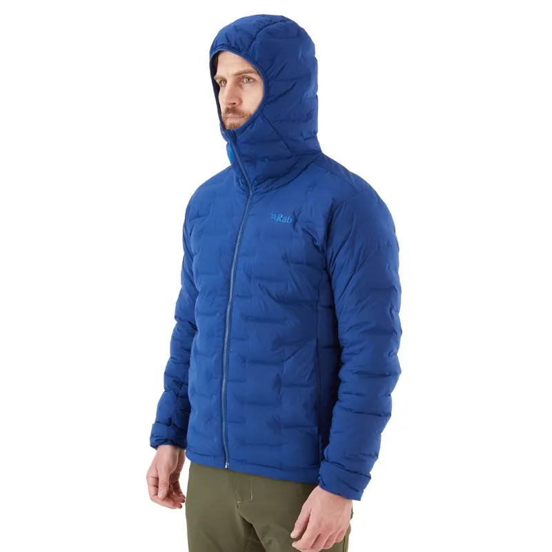 Rab Cubit Stretch Down Hoody Men's Nightfall Blue Down Insulated Jacket-2