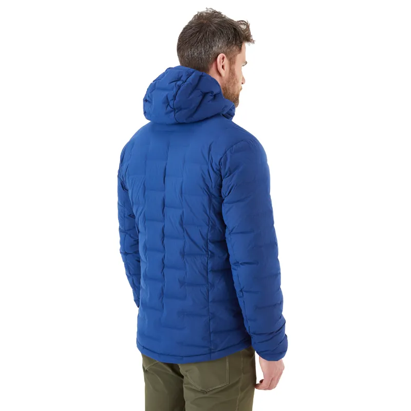 Rab Cubit Stretch Down Hoody Men's Nightfall Blue Down Insulated Jacket-4