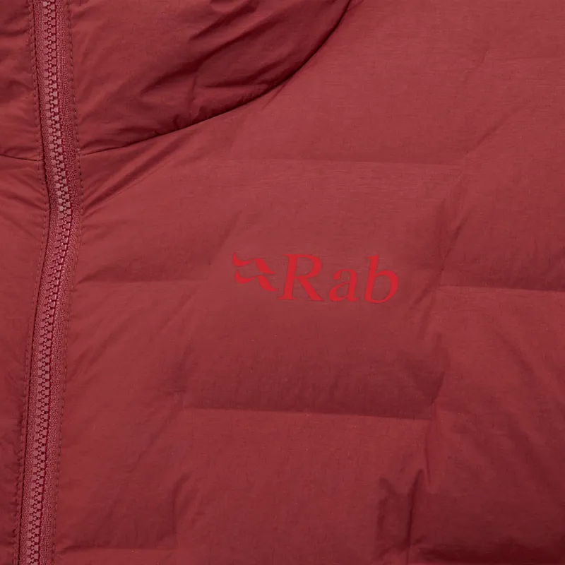Rab Cubit Stretch Down Hoody Men's Oxblood Red Down Insulated Jacket-5