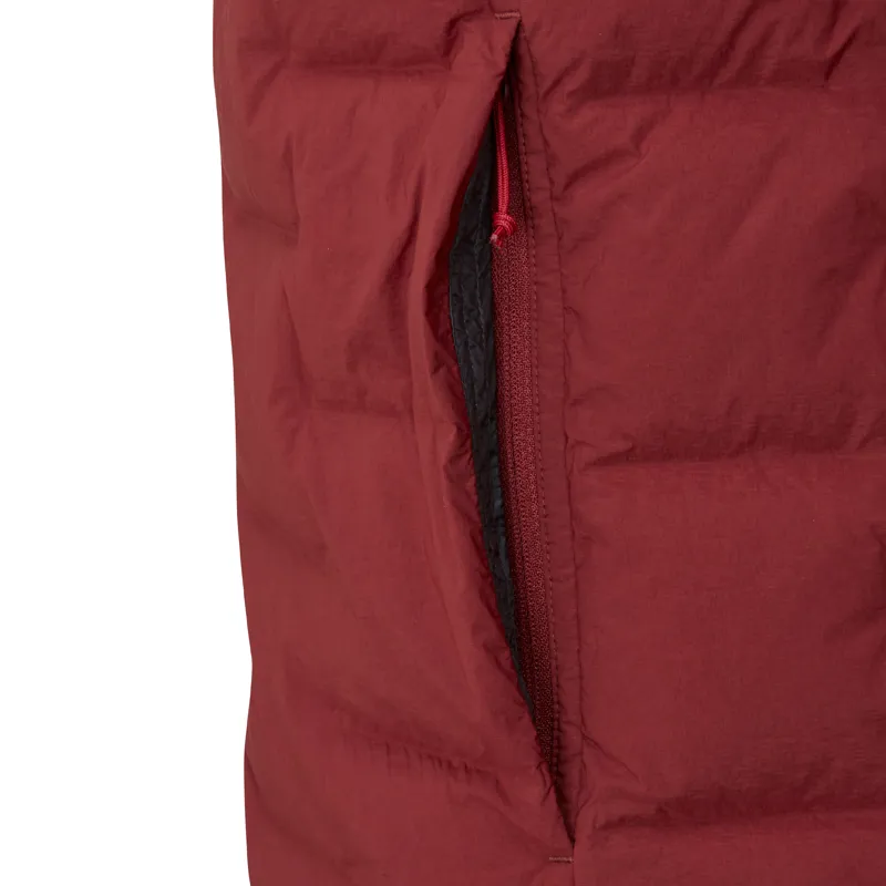 Rab Cubit Stretch Down Hoody Men's Oxblood Red Down Insulated Jacket-7