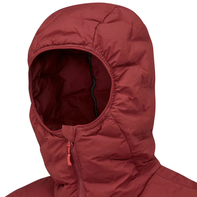 Rab Cubit Stretch Down Hoody Men's Oxblood Red Down Insulated Jacket-3