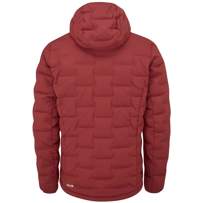 Rab Cubit Stretch Down Hoody Men's Oxblood Red Down Insulated Jacket-4