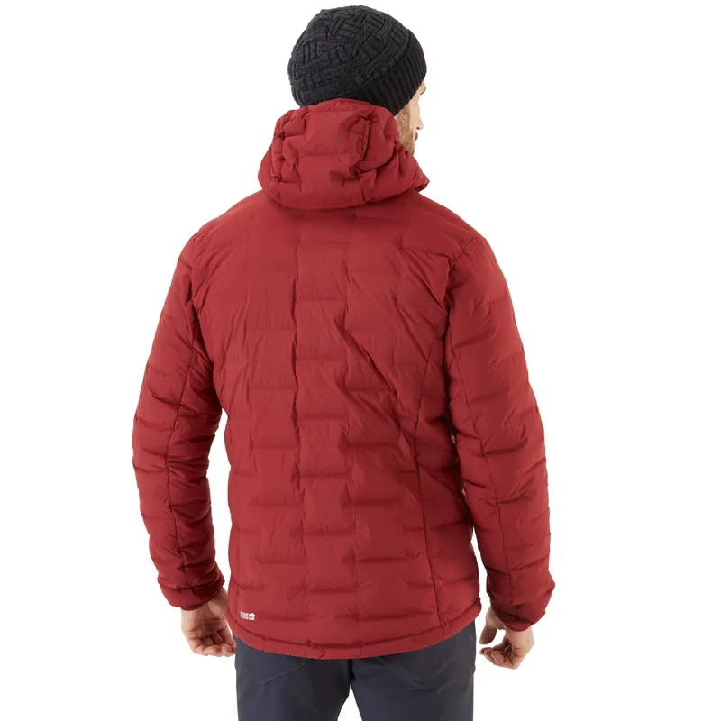 Rab Cubit Stretch Down Hoody Men's Oxblood Red Down Insulated Jacket-2