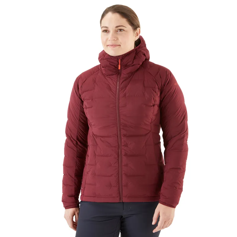 Rab Cubit Stretch Down Hoody Women's - Deep Heather Down Insulated Jacket	-1