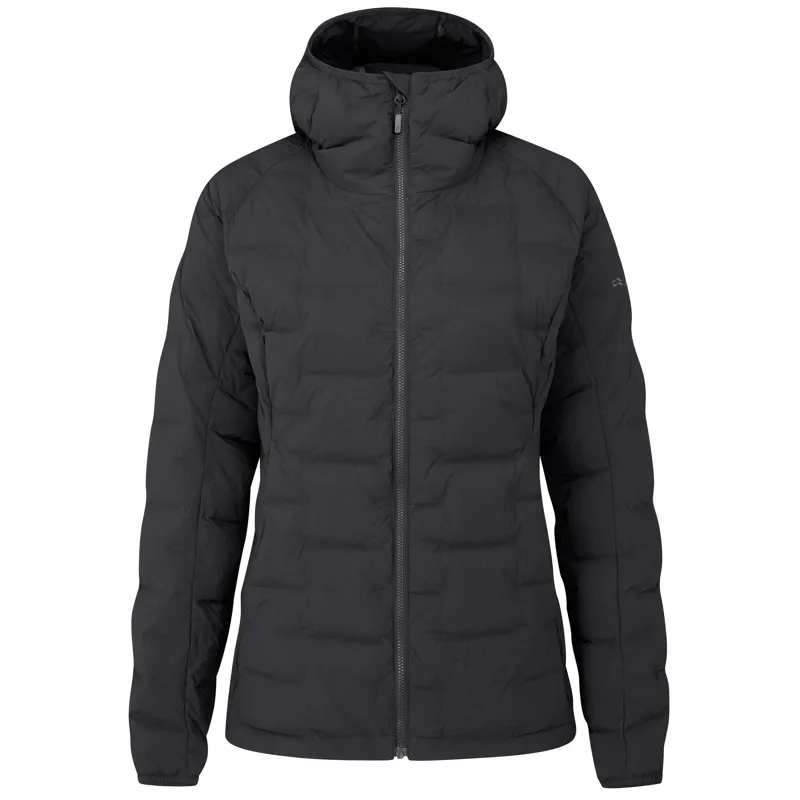 Rab Cubit Stretch Down Hoody Women's - Ebony Down Insulated Jacket-1