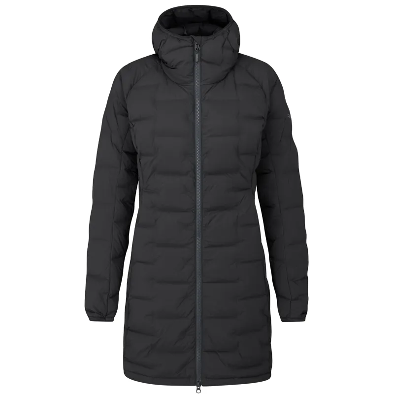 Rab Cubit Stretch Down Parka Women's - Ebony Down Insulated Parka-1