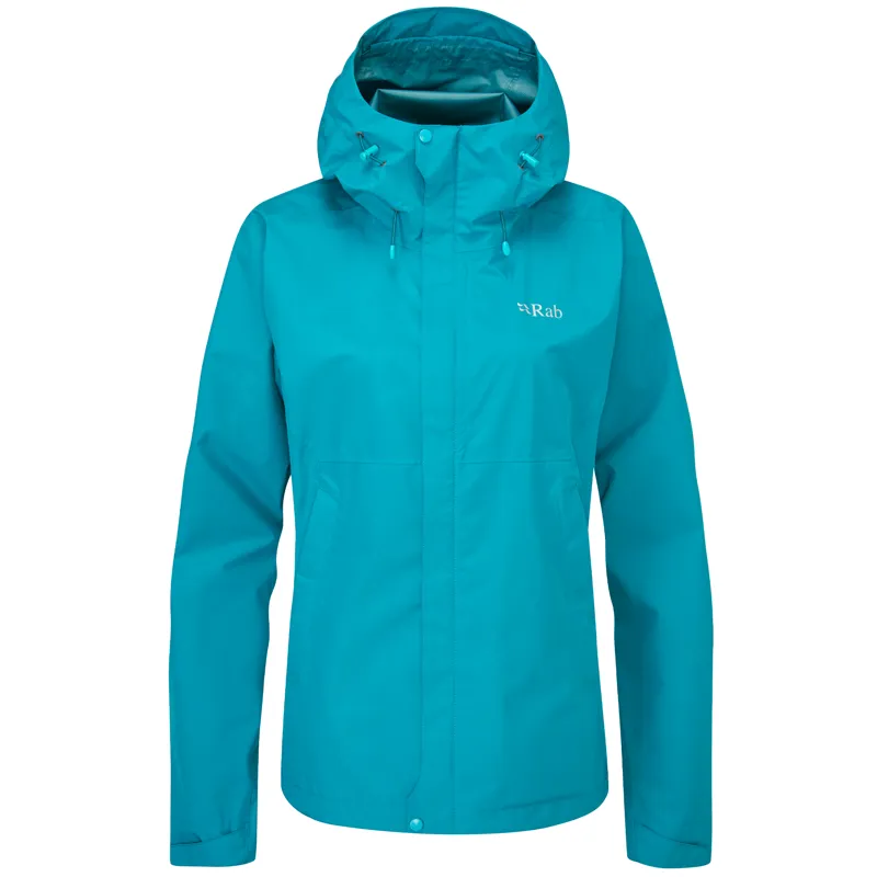 Rab Downpour Eco Women's Waterproof Jacket Ultramarine