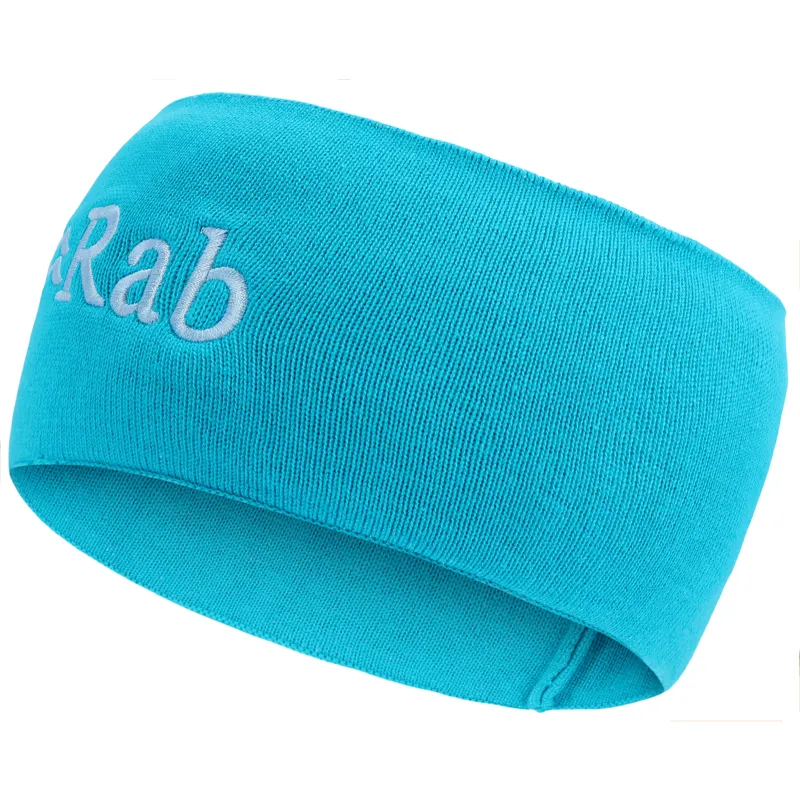 Rab Headband Aquamarine - One Size - Organic Cotton